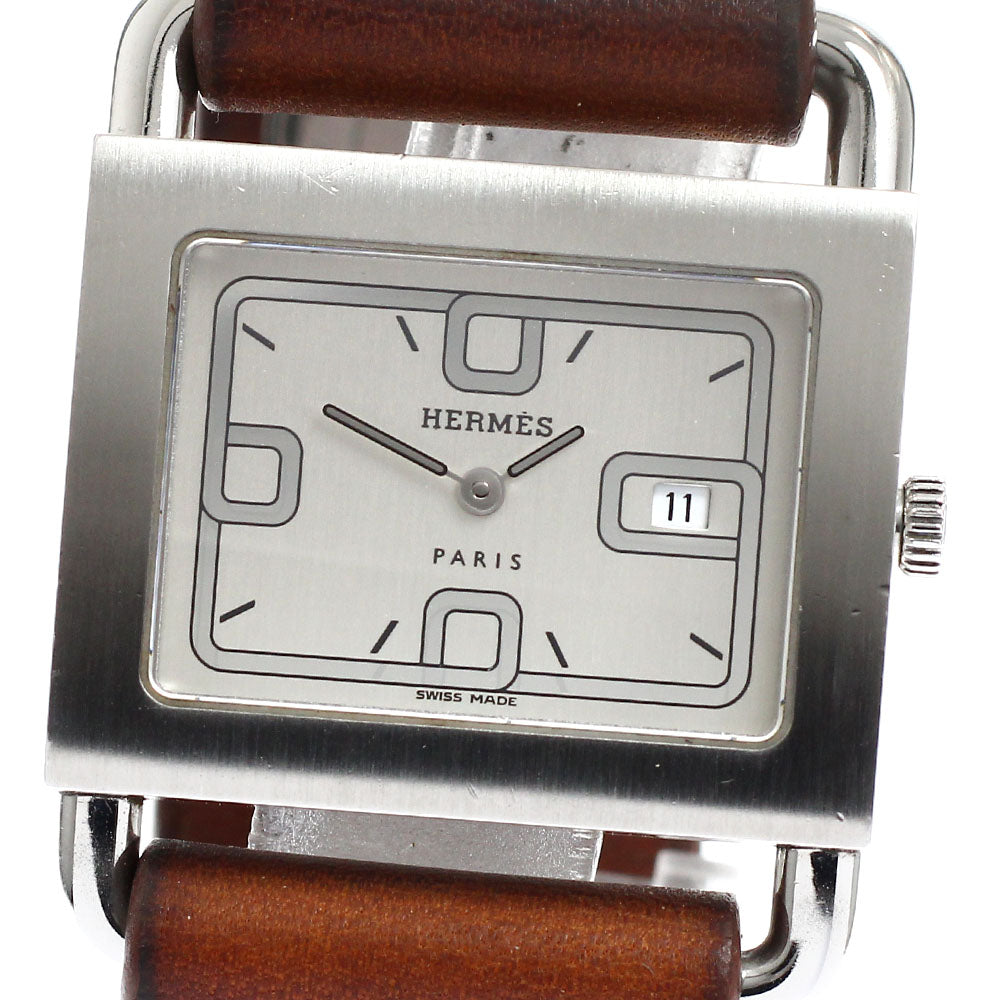 HERMES BA1.510 Barenia Date Quartz Ladies Watch