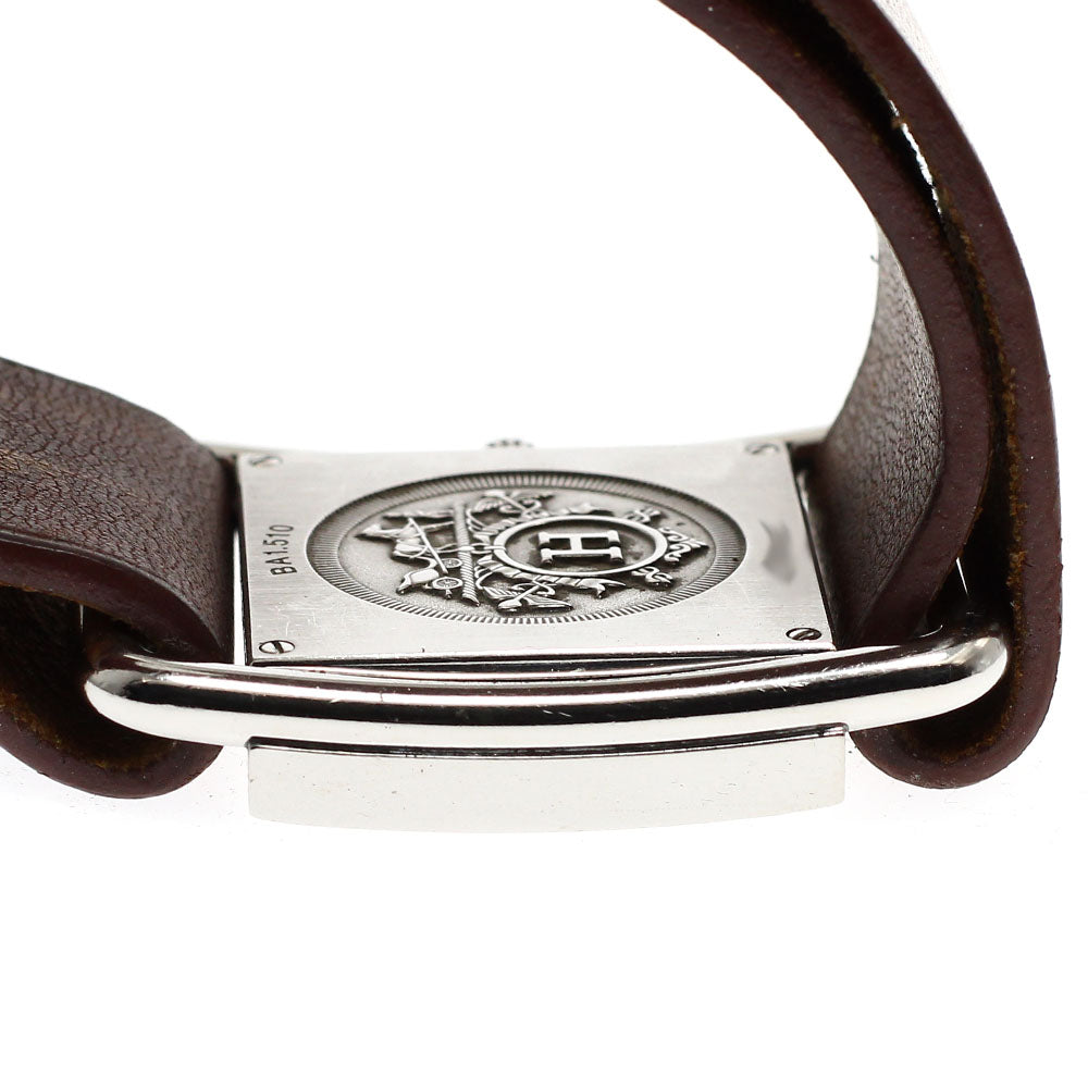 HERMES BA1.510 Barenia Date Quartz Ladies Watch