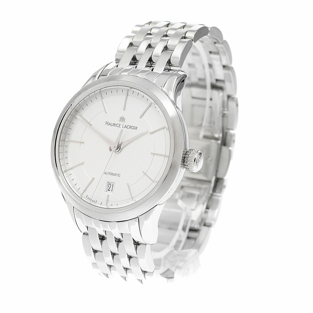 MAURICE LACROIX LC6017-SS002-130 Les Classiques Date Automatic Men's Watch with Warranty