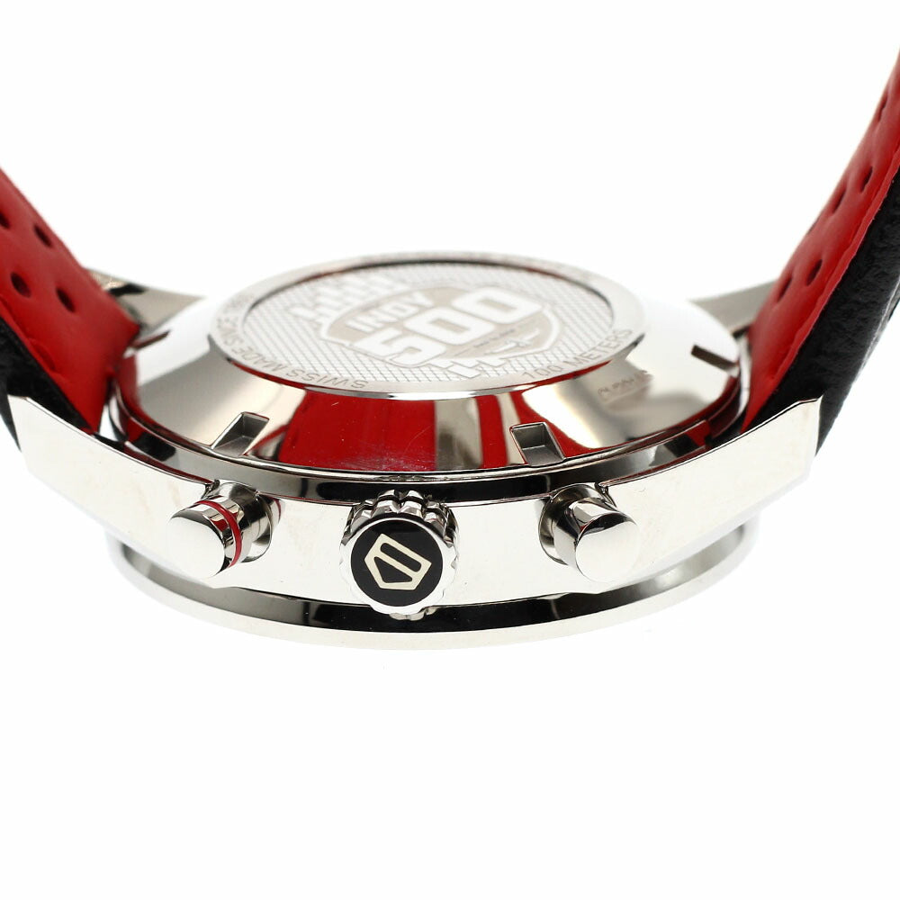 TAG Heuer CV201AS Carrera Caliber 16 Indy 500 Chronograph Limited Edition of 500 Automatic Men's Watch Excellent Condition with Box and Warranty.