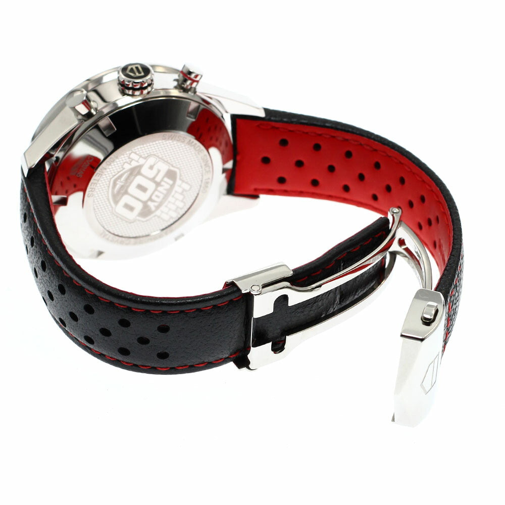 TAG Heuer CV201AS Carrera Caliber 16 Indy 500 Chronograph Limited Edition of 500 Automatic Men's Watch Excellent Condition with Box and Warranty.