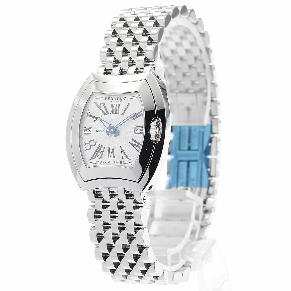 BEDAT&Co 334 Tonneau Watch No.3 Date Quartz Ladies' Watch Excellent Condition with Warranty.