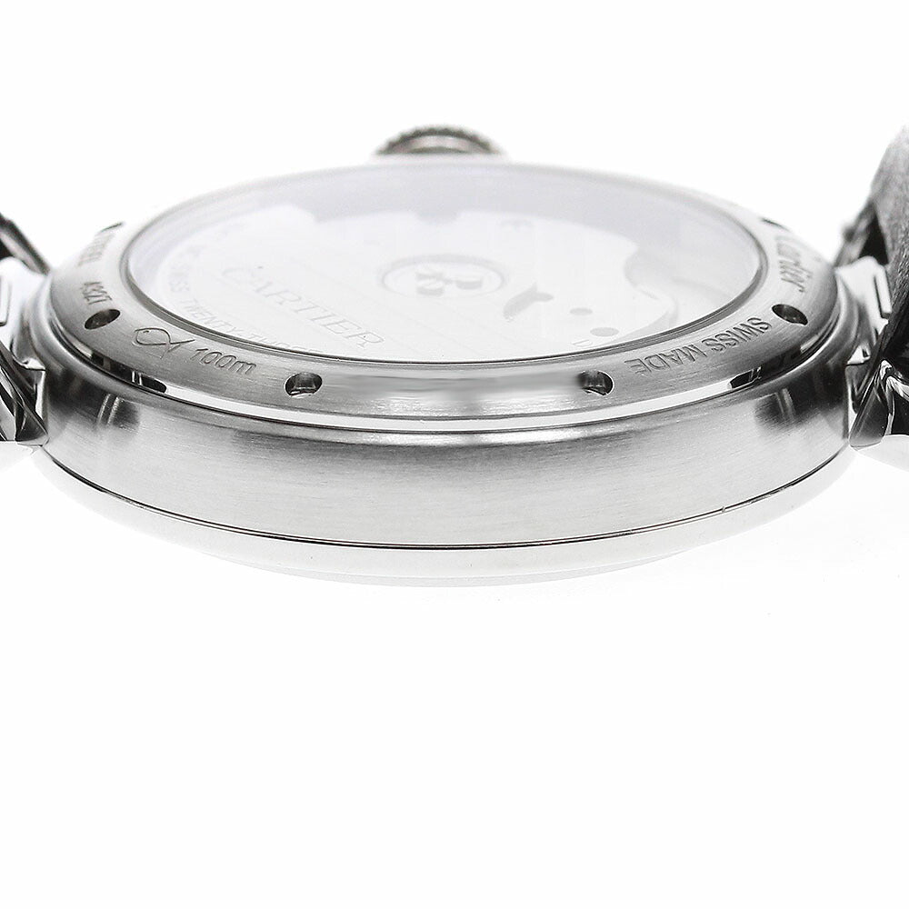 CARTIER WSPA0012 Pasha de Automatic Boys' Watch with inner box and warranty.