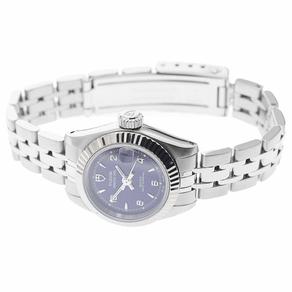 TUDOR 92514 Princess Date WG Bezel Automatic Ladies Watch - Excellent Condition