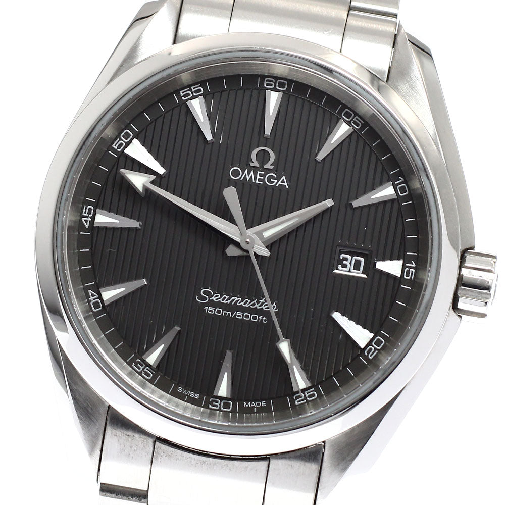 OMEGA 231.10.39.61.06.001 Seamaster Aqua Terra Date Quartz Men's Watch with Warranty Card