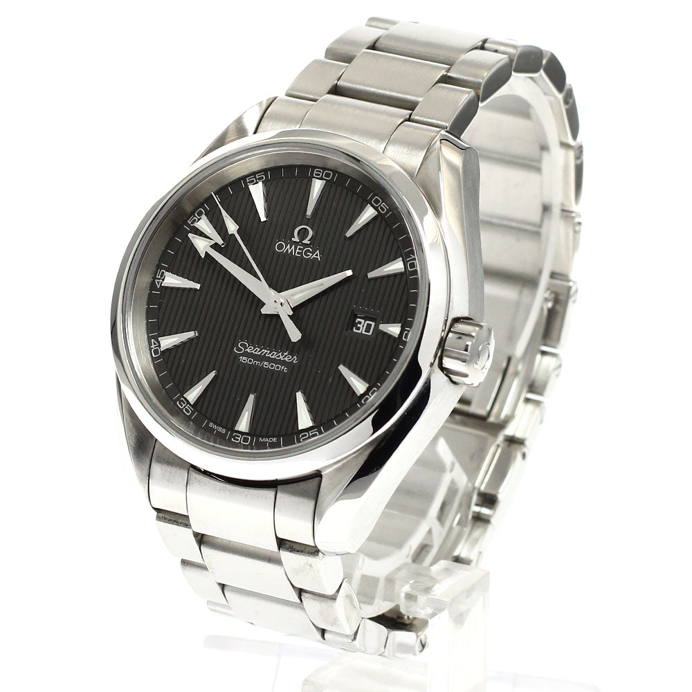 OMEGA 231.10.39.61.06.001 Seamaster Aqua Terra Date Quartz Men's Watch with Warranty Card