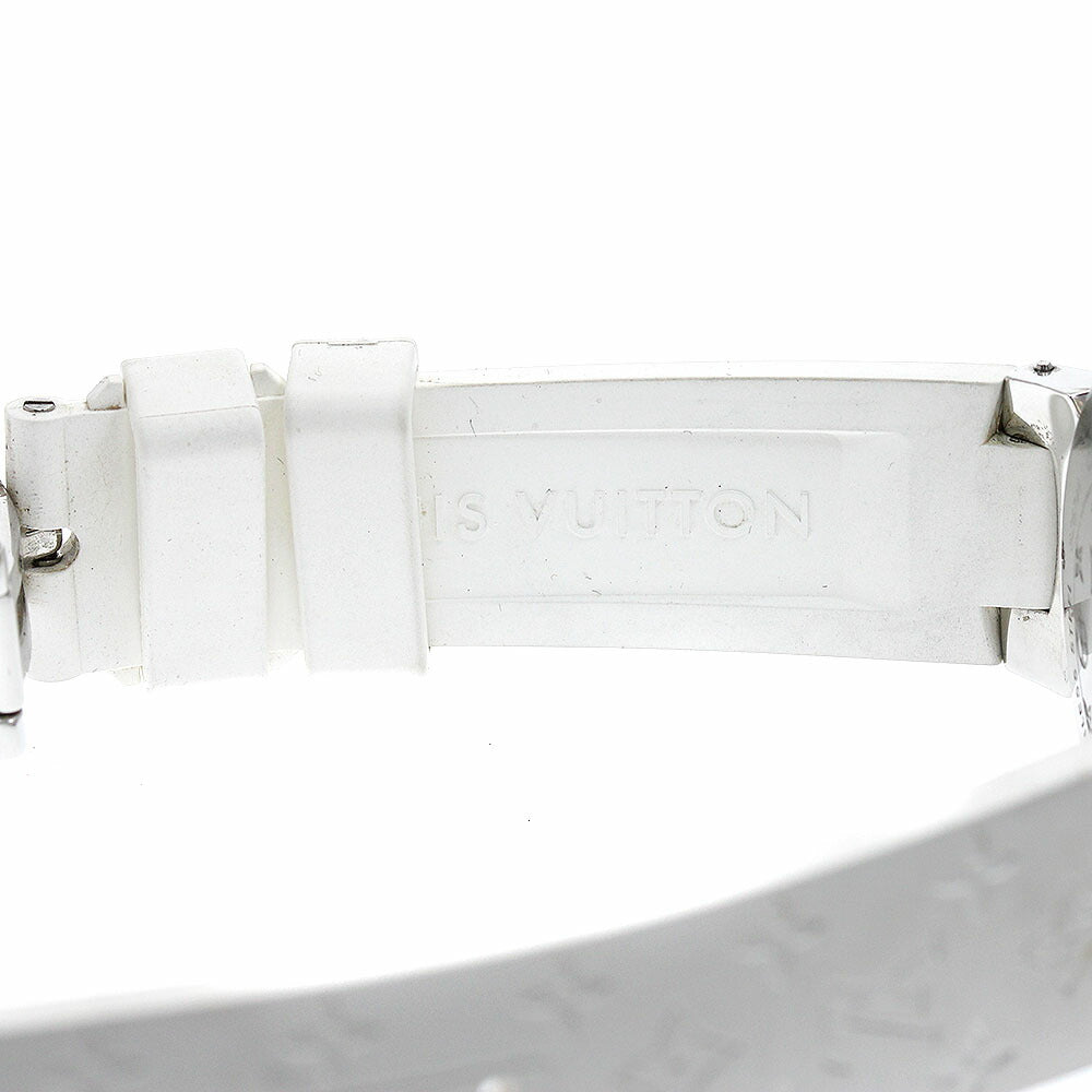LOUIS VUITTON Q13M2 Tambour Attraction Heart Diamond Quartz Women's Watch with Box and Warranty
