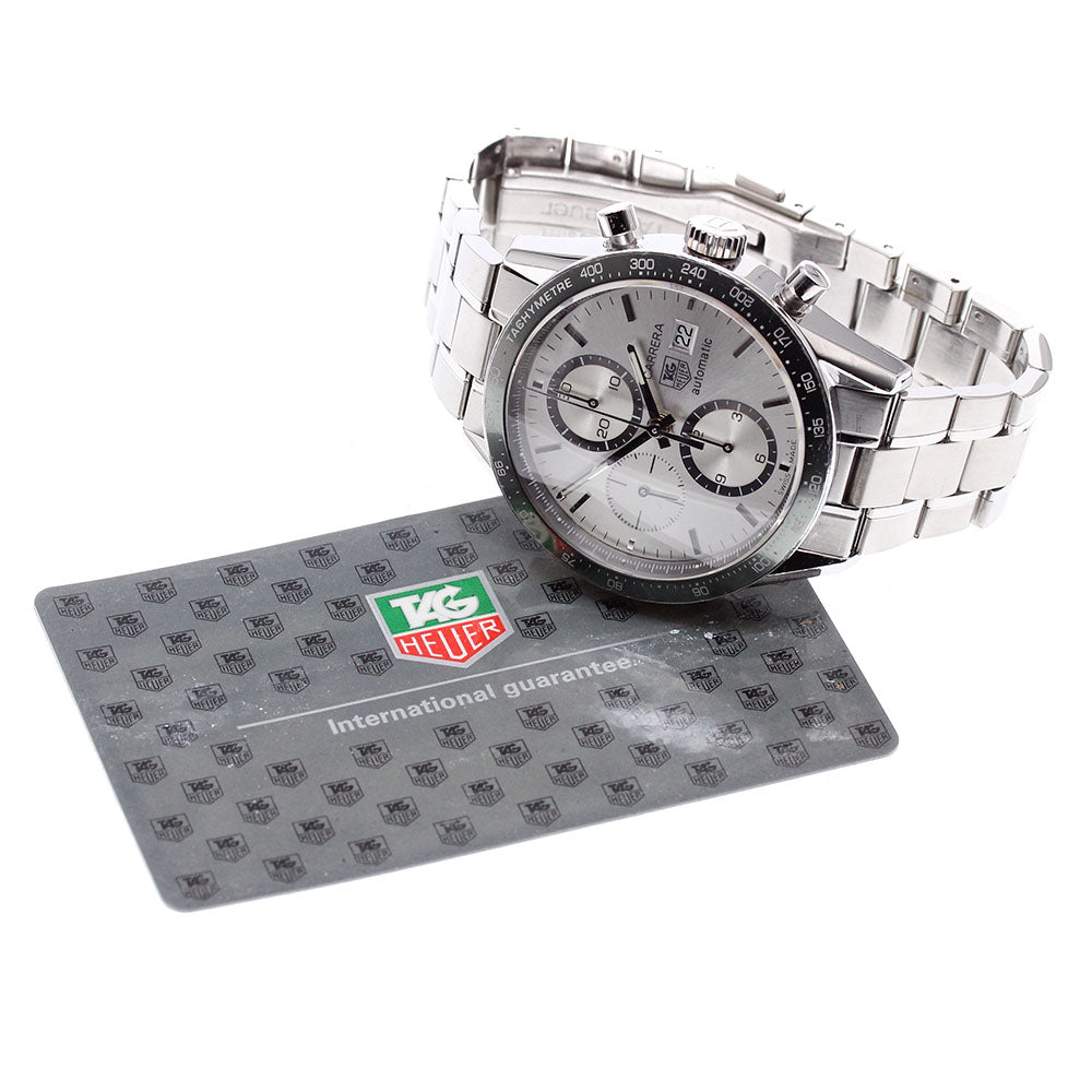 TAG Heuer CV2011.BA0786 Carrera Chronograph Date Automatic Men's Watch with Warranty Card