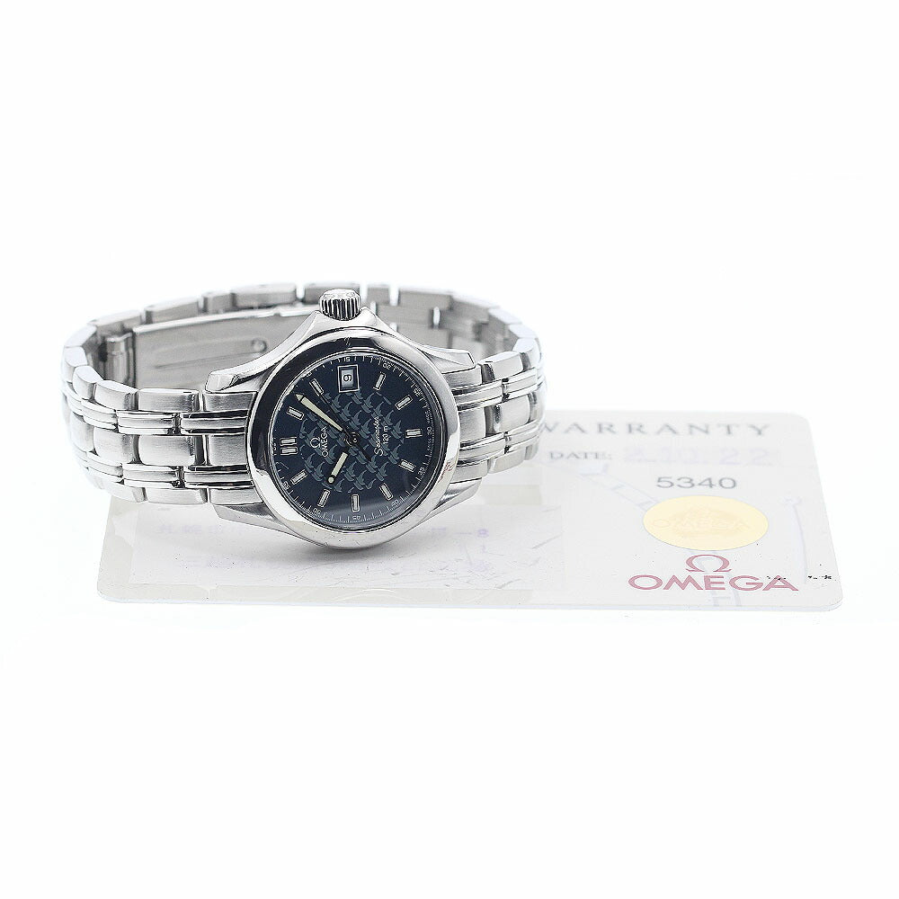OMEGA 2588.80 Seamaster 120 Jacques Mayol 2002 Date Limited Edition of 1500 Quartz Ladies with Warranty.