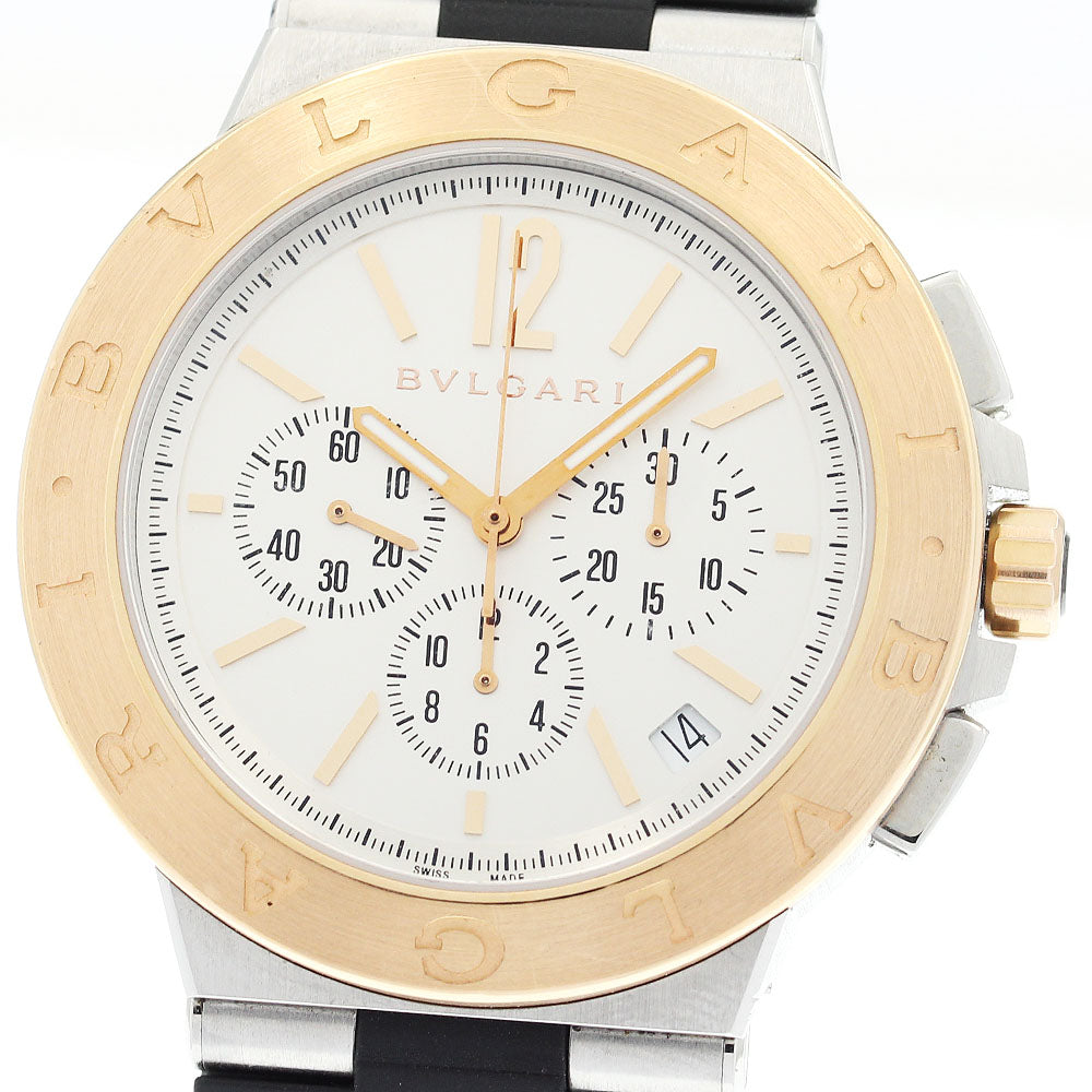 BVLGARI DG41SPGCH Diagono Velocissimo Chronograph Automatic Men's Watch