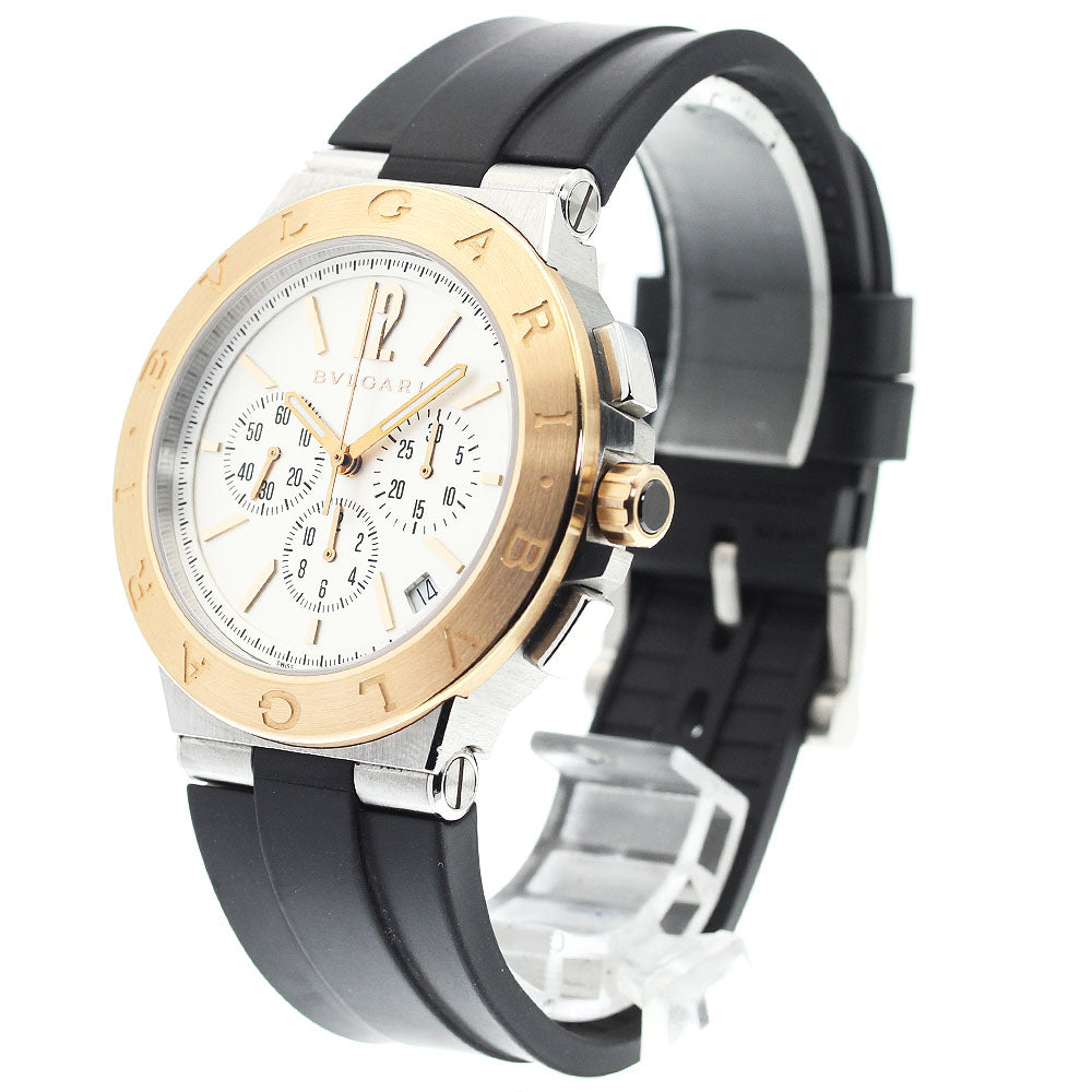 BVLGARI DG41SPGCH Diagono Velocissimo Chronograph Automatic Men's Watch