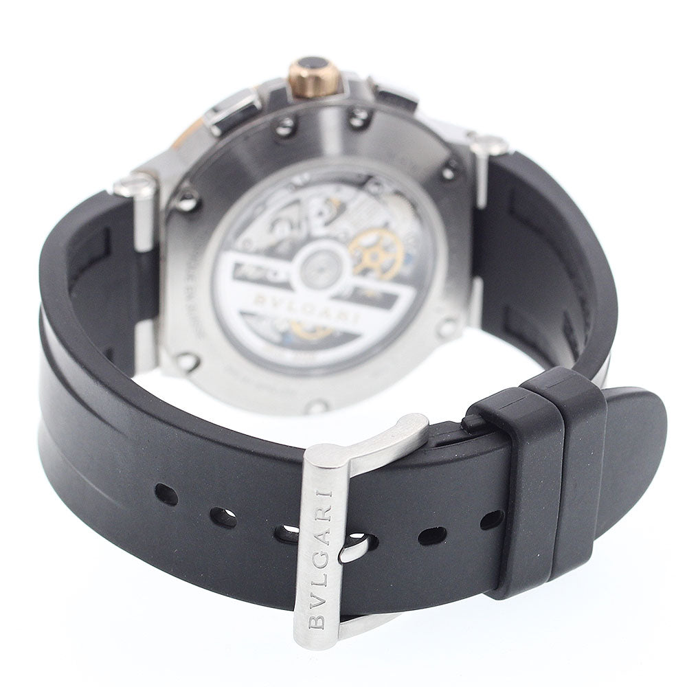 BVLGARI DG41SPGCH Diagono Velocissimo Chronograph Automatic Men's Watch