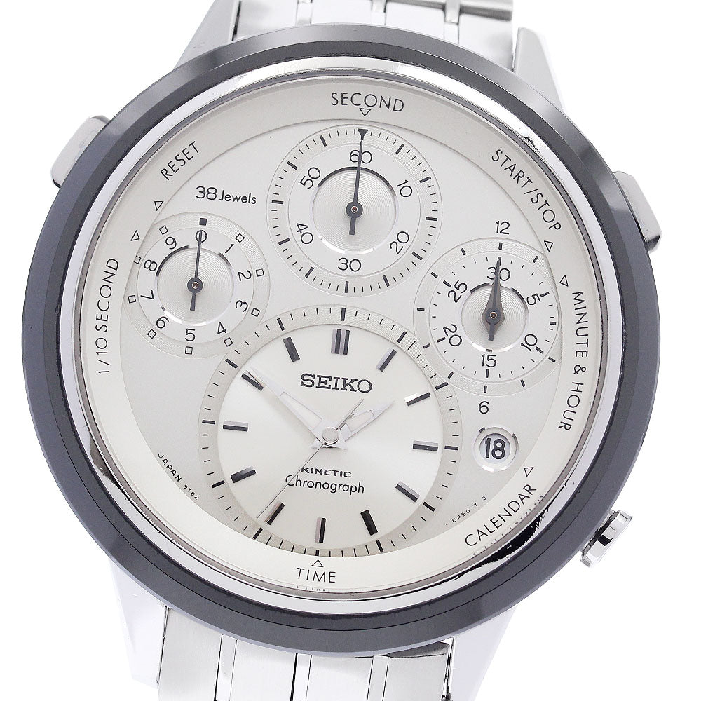 SEIKO SBCG003/9T82-0AE0 Kinetic Crown 40th Anniversary Limited Edition Auto Quartz Men's Watch with Warranty