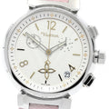 LOUIS VUITTON QA093 Tambour New Wave Chronograph Quartz Men's Watch with Box