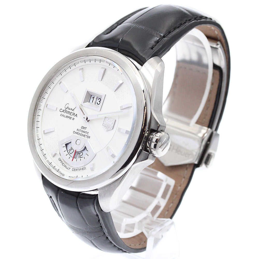 TAG Heuer WAV5112 Grand Carrera Caliber 8 GMT Automatic Men's Watch (Strap has a minor defect)