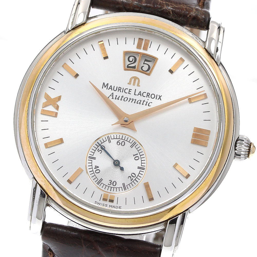 MAURICE LACROIX AD71712 Masterpiece Grand Guich Date Small Seconds Automatic Men's Watch