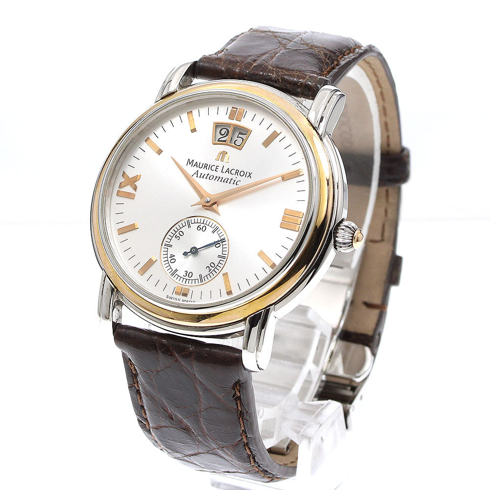 MAURICE LACROIX AD71712 Masterpiece Grand Guich Date Small Seconds Automatic Men's Watch