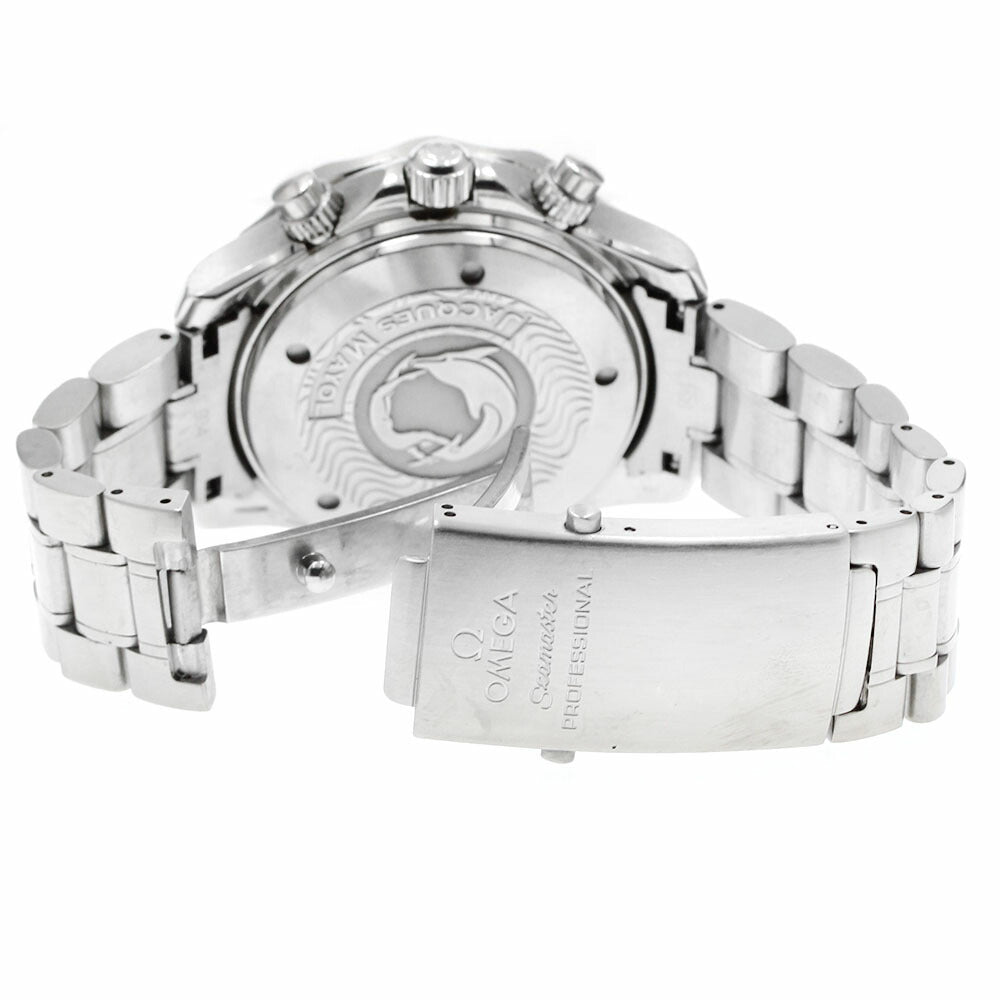 OMEGA 2595.30 Seamaster 300 Apnea Jacques Mayol Chronograph Automatic Men's Watch with Warranty