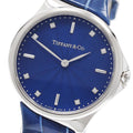 TIFFANY&Co. 60874778 Metro 2 Hand 8P Diamond Quartz Women's Watch - Excellent Condition