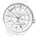 CHANEL H3103 J12 38MM GMT Automatic Men's Watch Excellent Condition with Warranty Card