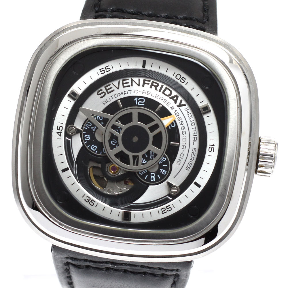 SEVENFRIDAY SF-P1B Industrial Series Automatic Men's Watch