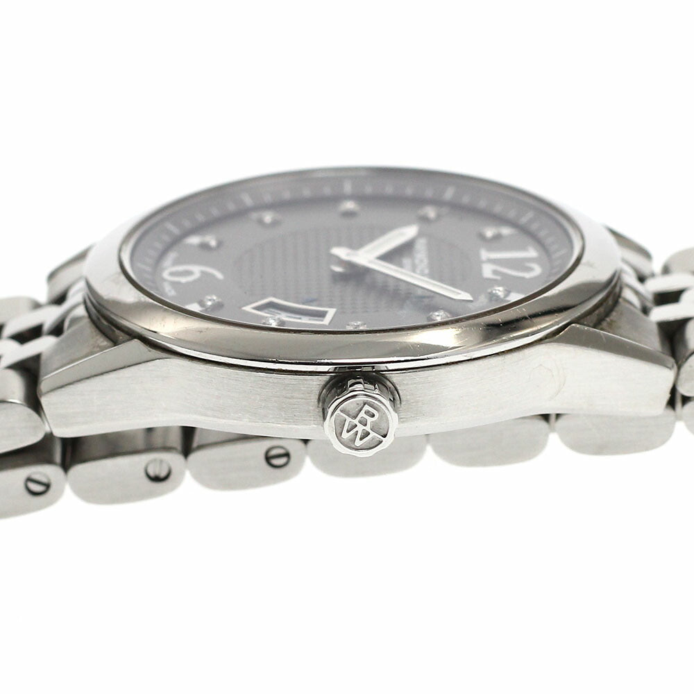 RAYMOND WEIL 5670-ST-05645 Freelancer Date 10P Diamond Quartz Women's Watch