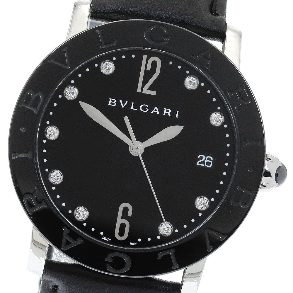 BVLGARI BBL37SC Bulgari 9-Diamond Date Automatic Men's Watch