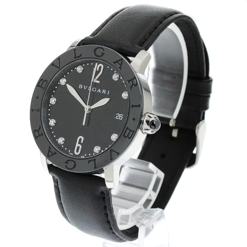 BVLGARI BBL37SC Bulgari 9-Diamond Date Automatic Men's Watch
