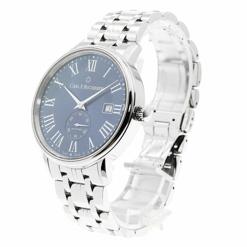 CARL F.BUCHERER 00.10321.08.51.21 Adamavi Date Small Seconds Automatic Men's Watch - Excellent Condition