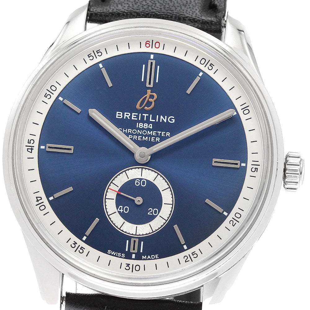BREITLING A37340 Premier Automatic 40 Small Seconds Automatic Men's Watch (Good Condition)