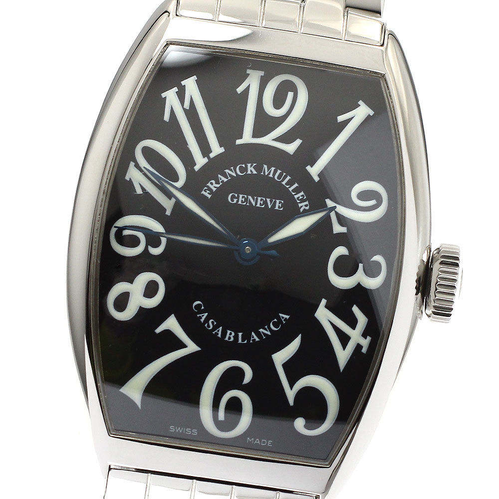 FRANCK MULLER 5850 Tonneau Curvex Casablanca Automatic Men's Watch - Excellent Condition
