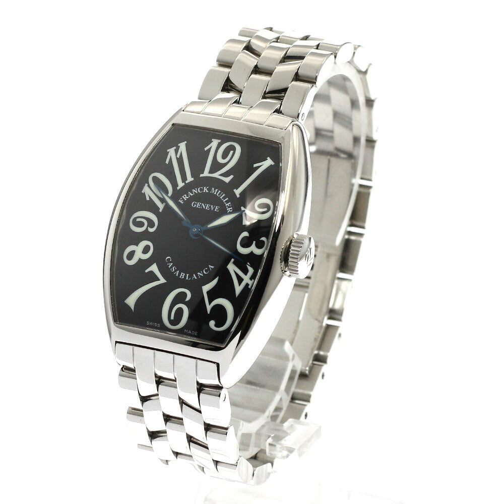 FRANCK MULLER 5850 Tonneau Curvex Casablanca Automatic Men's Watch - Excellent Condition