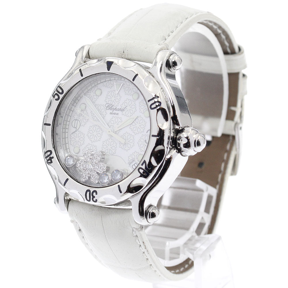 Chopard 28/8948 Happy Sport Snowflake 3-Diamond Quartz Women's Watch
