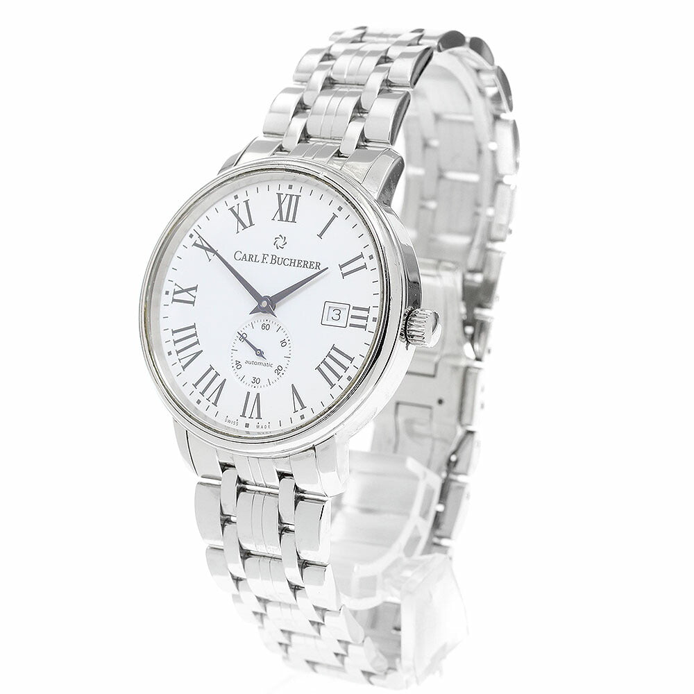 CARL F.BUCHERER 00.10321.08.21.21 Adamavi Small Seconds Cal.260-1 Automatic Men's Watch Excellent Condition