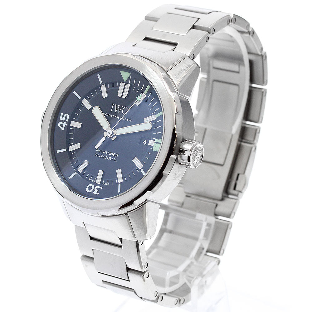 IWC SCHAFFHAUSEN IW329002 Aquatimer Date Automatic Men's Watch Excellent Condition