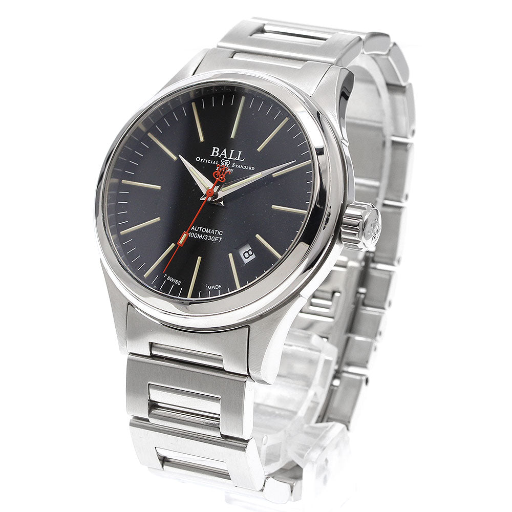 BALLWATCH NM2188C-S3-BK Fireman Date Automatic Men's Watch
