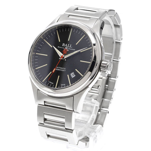 BALLWATCH NM2188C-S3-BK Fireman Date Automatic Men's Watch