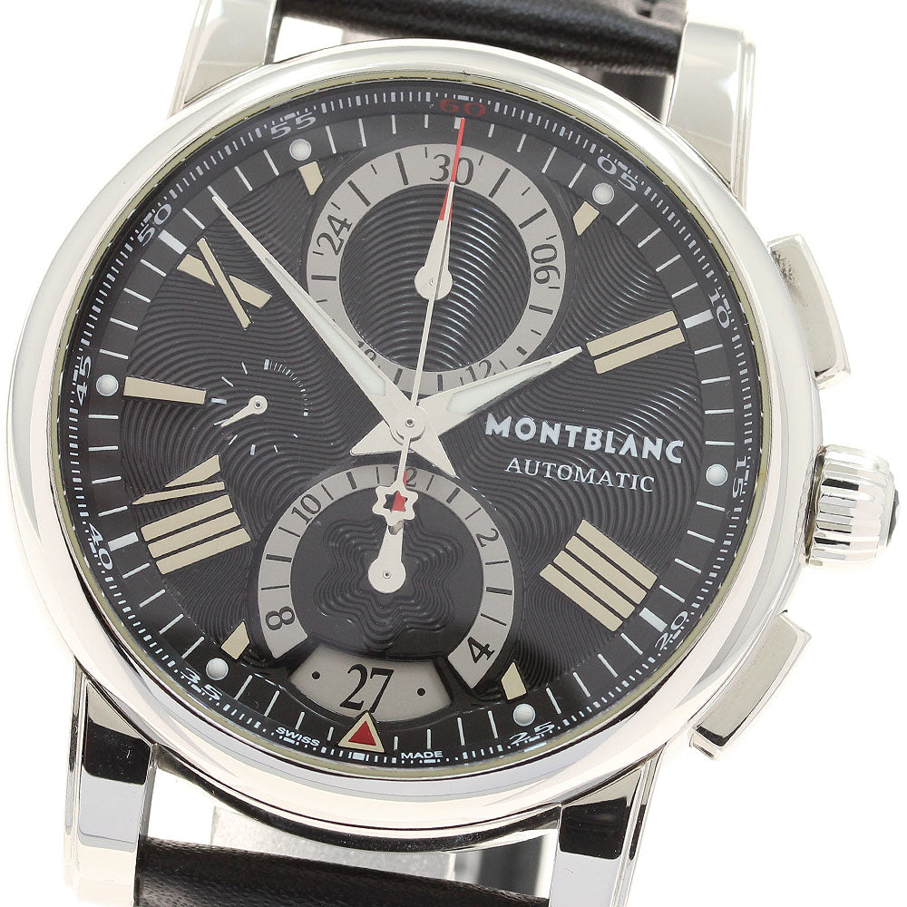 MONTBLANC 7104 Star Chronograph Automatic Men's Watch - Excellent Condition