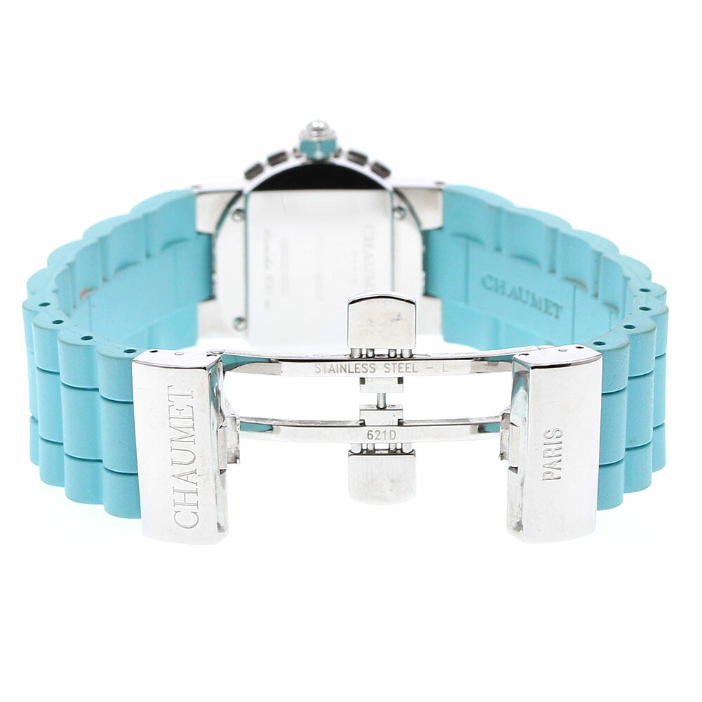 Chaumet W06209-24A Class One Bezel Diamond Quartz Ladies Watch with Warranty