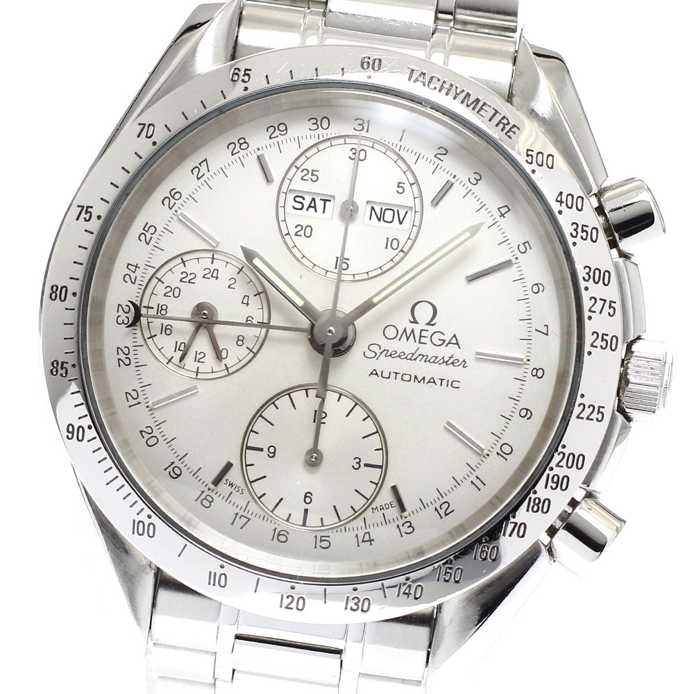 OMEGA 3521.30 Speedmaster Triple Calendar Automatic Men's Watch with Warranty