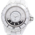 CHANEL H4861 J12 Mirror White Ceramic Quartz Women's Watch