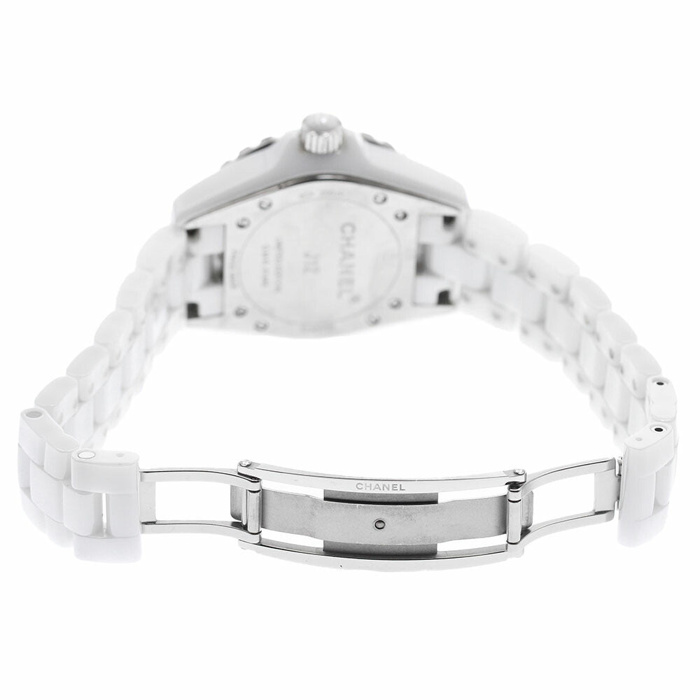 CHANEL H4861 J12 Mirror White Ceramic Quartz Women's Watch