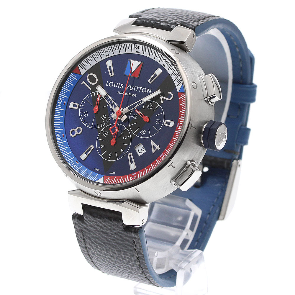 LOUIS VUITTON Q1A61 Tambour Regatta Automatic Chronograph Self-winding Men's Watch