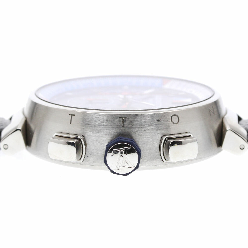 LOUIS VUITTON Q1A61 Tambour Regatta Automatic Chronograph Self-winding Men's Watch