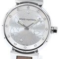 LOUIS VUITTON Q131F Tambour Lovely Diamond 18P Diamond Quartz Women's Watch (Good Condition)