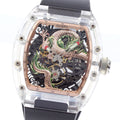 HAOFA 2321 Crystal Case Skeleton Automatic Men's Watch (Good Condition)