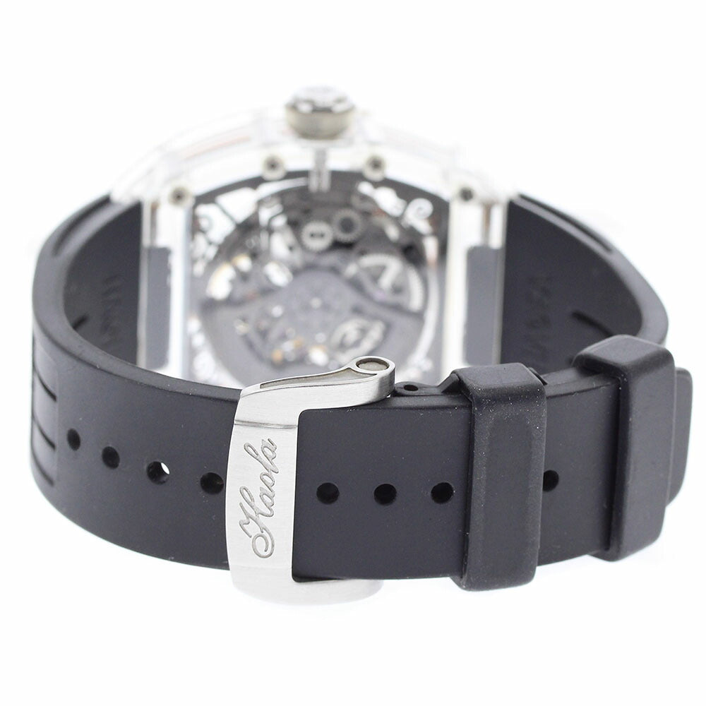 HAOFA 2321 Crystal Case Skeleton Automatic Men's Watch (Good Condition)