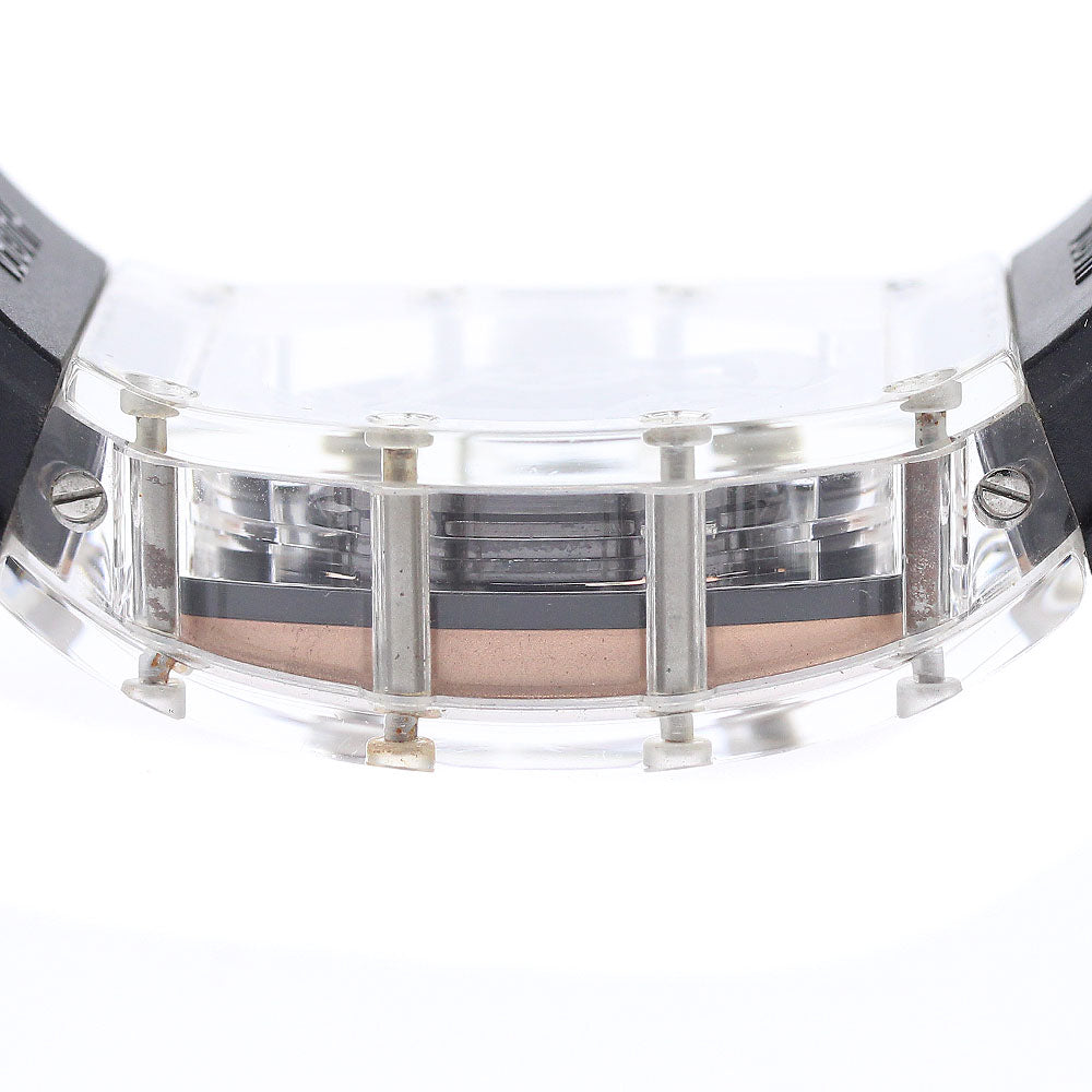 HAOFA 2321 Crystal Case Skeleton Automatic Men's Watch (Good Condition)