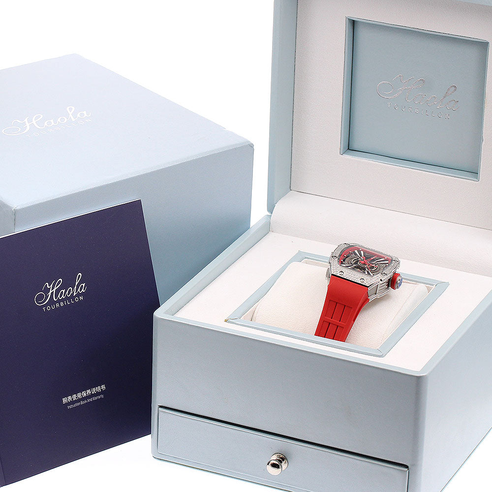 HAOFA 1907L Mechanical Crystal Bezel Automatic Men's Watch Excellent Condition with Box