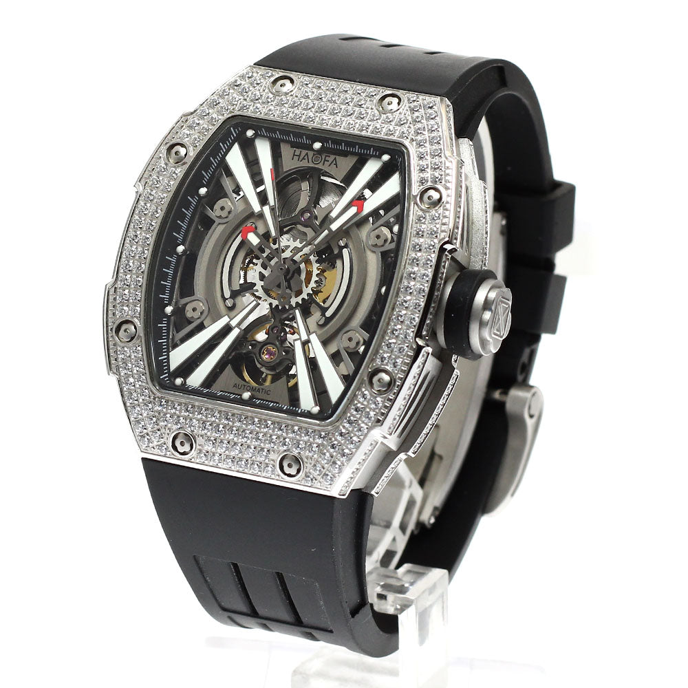 HAOFA 1907L Mechanical Diamond Bezel Automatic Men's Watch - Excellent Condition